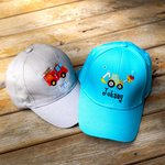 Customized Kids Baseball Cap Embroidered Cartoon Pattern