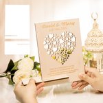 Engraved Wood Wedding Anniversary Plaque Sign