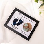 Cadre d'empreinte de Bébé Personnalisé Avec Décoration de Chambre D'enfant Ciel Nocturne Magique