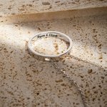 Personalized Inner Circle Engraving Necklace