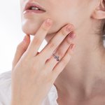 Stacking Kids Birthstone Ring for Mother