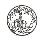 Décoration en Métal d'Arbre de Vie Personnalisée avec Couleur et Nombre d'Enfants Cadeaux Fête des Mères pour Maman