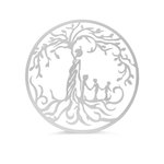 Décoration en Métal d'Arbre de Vie Personnalisée avec Couleur et Nombre d'Enfants Cadeaux Fête des Mères pour Maman