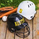 Gepersonaliseerde Baseball Softball Letter Waterdichte Helm Vinylsticker met Naam Nummer Verjaardag Sporten Gift voor kinderen Baseball Softball liefhebbers