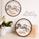 Puzzle della mamma Segno di legno Tu sei il pezzo che ci tiene insieme