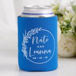 Bomboniera di nozze personalizzata Coperchi per lattine di birra, set di 12 pezzi