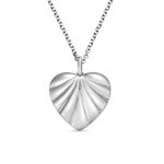 Heart Oyster Birthstones Locket Necklace