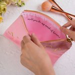 Gepersonaliseerde cosmeticatasjes voor bruidsmeisjes