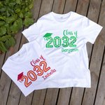 Kindergarten Handprint Graduation Shirts Keepsake