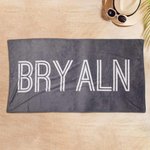 Personalised Multicolour Quick Dry Super Absorbent Name Beach Towel Summer Holiday Accessory Birthday Party Gift for Family