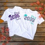 Kindergarten Handprint Graduation Shirts Keepsake