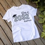 Kindergarten Handprint Graduation Shirts Keepsake