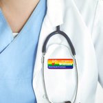 Badge magnétique en plastique avec nom Semaine des infirmières Cadeau d'appréciation pour infirmière Médecin Enseignant