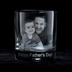 Personalised Picture Whiskey Glass
