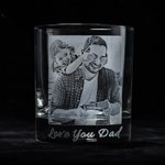 Personalised Picture Whiskey Glass