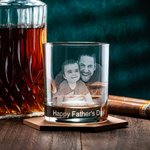 Personalised Picture Whiskey Glass