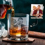 Personalised Picture Whiskey Glass