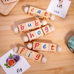 De originele Montessori leesblok en kaartenset
