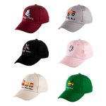 Customized Kids Baseball Cap Embroidered Cartoon Pattern