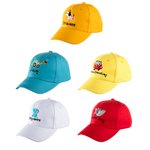 Customized Kids Baseball Cap Embroidered Cartoon Pattern