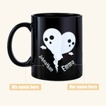 Personalised Halloween Ghost You My Boo Mug