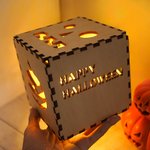 Custom Light Up Jack O Lantern Pumpkin Lamp For Halloween