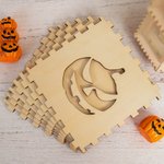 Custom Light Up Jack O Lantern Pumpkin Lamp For Halloween