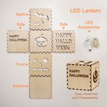 Custom Light Up Jack O Lantern Pumpkin Lamp For Halloween