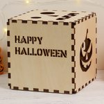 Custom Light Up Jack O Lantern Pumpkin Lamp For Halloween