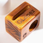 Porte-téléphone en bois personnalisé avec texte et logo gravés Accessoires pour téléphone portable Cadeau d'anniversaire pour les amoureux de la musique