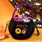 Custom Halloween Spider Sweets Bags Trick or Treat Buckets Bags
