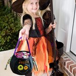 Custom Halloween Spider Sweets Bags Trick or Treat Buckets Bags