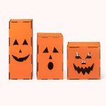 Custom Halloween Light-Up Jack O Lanterns