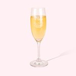 Set de 2 verres à champagne de mariage personnalisés Cadeau pour les couples