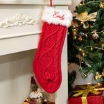 Bas de Noël Personnalisés Avec Broderie de Nom Cadeau Noël Pour la Famille