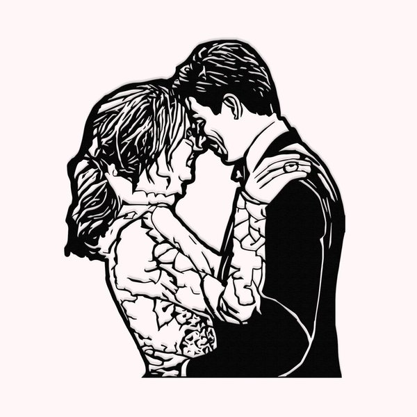 Customized Portrait Metal Wall Art Decor