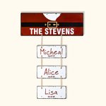 Personalized Family Member Name Decorative Plaque