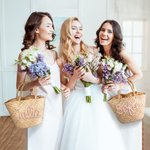Sac à Cordon Personnalisé avec Nom Sac en Paille de Style Bohême Cadeau Voyage Anniversaire pour Femme