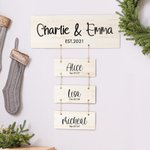Personalized Family Member Name Decorative Plaque