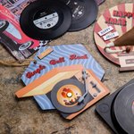 Personalizzato Retro Music Cassette Tape Wooden Christmas Hanging Ornament Decorazioni per l'albero di Natale per l'amico di famiglia