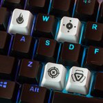 Set di copritastiera Valorant Ability per Cherry MX con incisione laser per gli amanti dei giochi