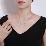 Triple Discs Name Necklace | Callie