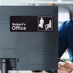 Gepersonaliseerde muur deur naambord kantoor borden