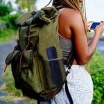 Couverts en Acier Inoxydable avec Étui Portable Personnalisés avec Nom Cadeau Camping Voyage pour Famille Ami