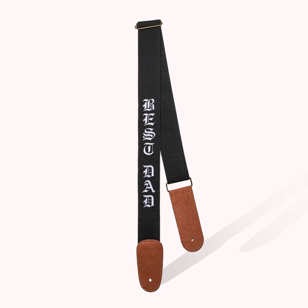 Personalisierter bestickter Gitarrengurt