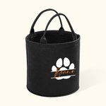 Panier de rangement personnalisé en feutre pour animaux de compagnie