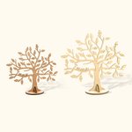 Organizzatore di gioielli ad albero in legno personalizzato per donna