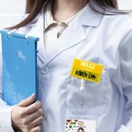 Personalisiertes Hello-My-Name-Is Abzeichen Geschenk für Ärzte und Krankenschwestern