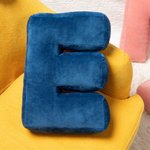 Oreiller décoratif personnalisé et doux pour les lettres, coussin pour la chambre d'enfant.