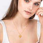 Personalised Paw Print Angel Wing Memorial Necklace